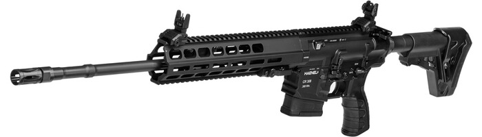 Selbstladebüchse CR 308 mit langem Handschutz, Haenel