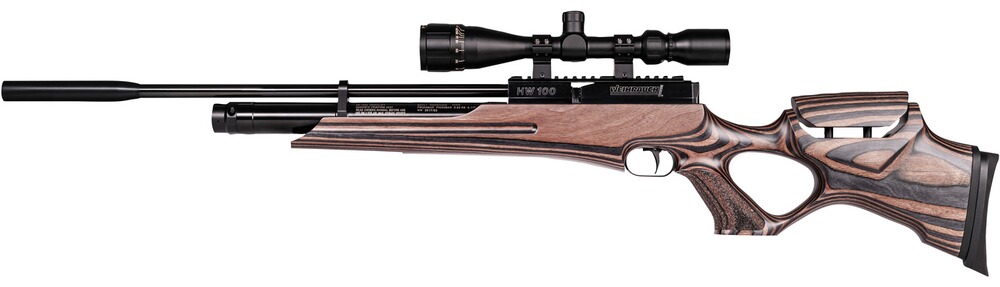 compressed air rifle HW 100 T laminated wood, Weihrauch Sport