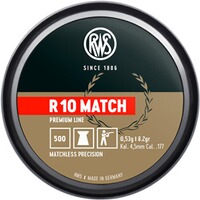 4,50 mm Diabolo R 10 Match 0,53g, RWS