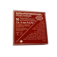 Pfefferpatronen PV Supra 9 mm P.A., Wadie