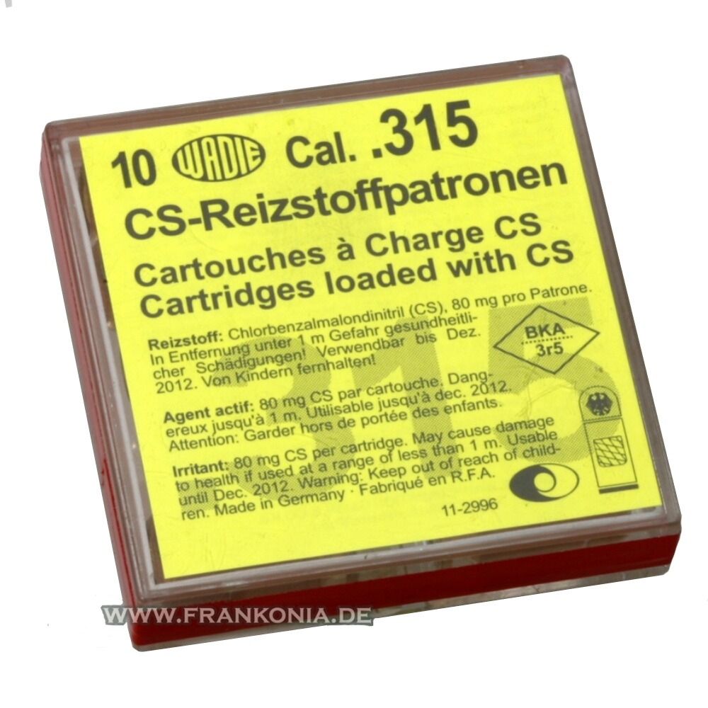 CS Gaspatronen .315