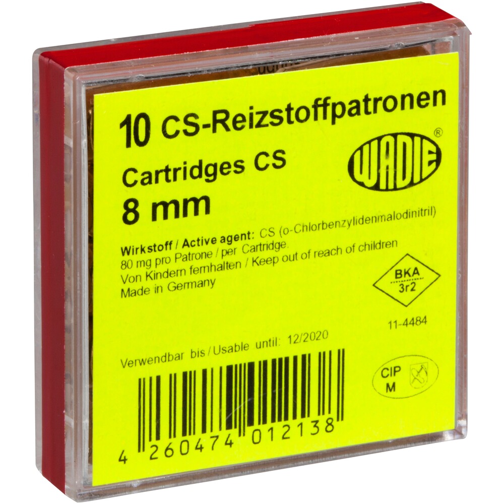 CS Gaspatronen 8x20