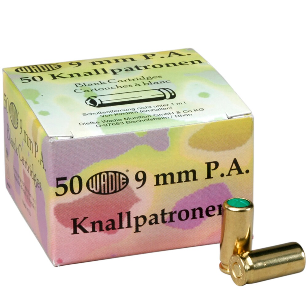 Knallpatronen 9 mm P.A.
