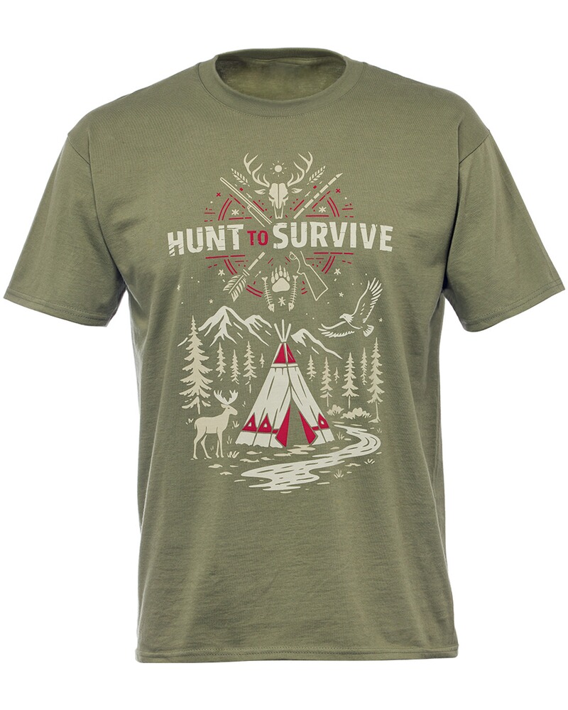 T-Shirt Hunt to Survive