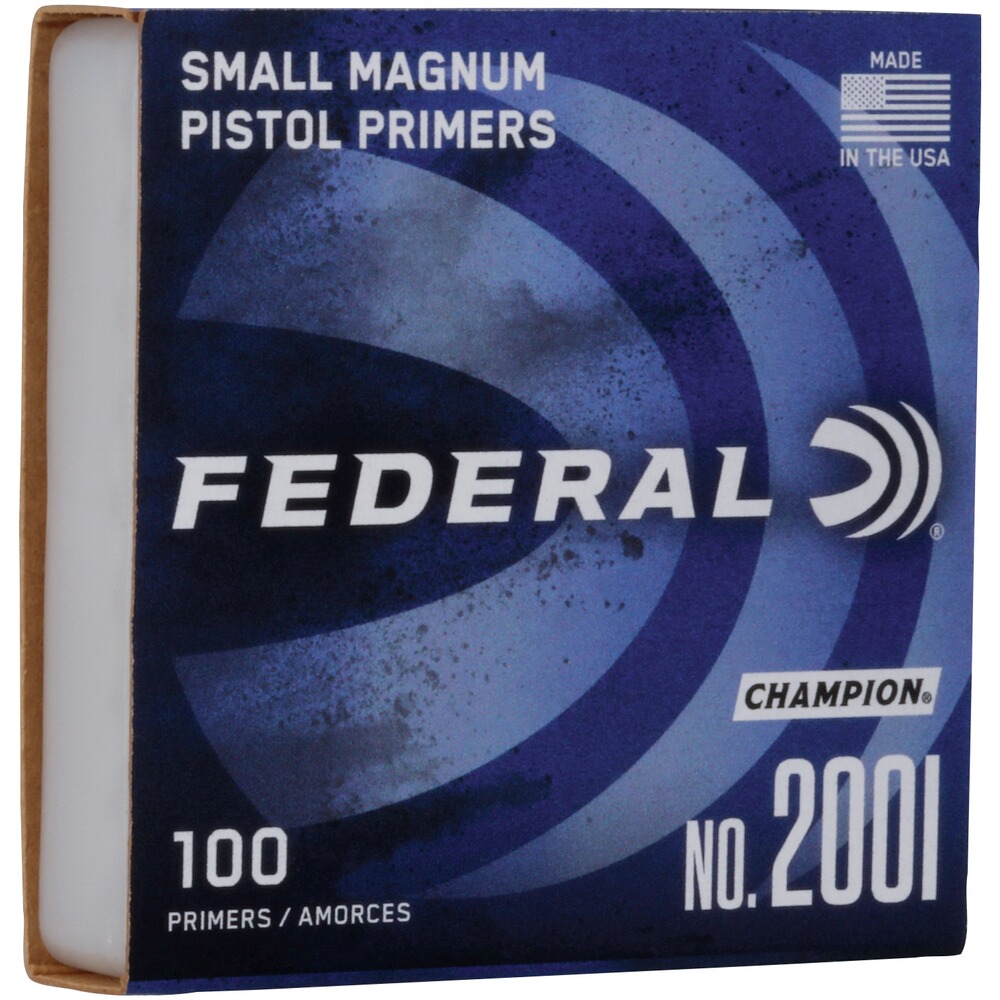 Primer No. 200 Small Pistol Magnum, Federal Ammunition