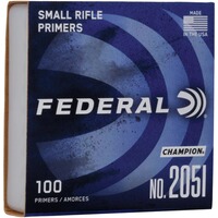 Primer No. 205 Small Rifle, Federal Ammunition