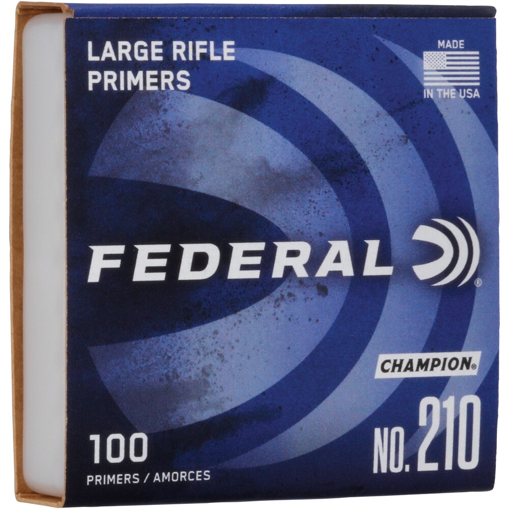Primer No. 210 Large Rifle, Federal Ammunition