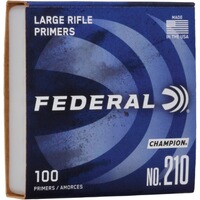 Primer No. 210 Large Rifle, Federal Ammunition