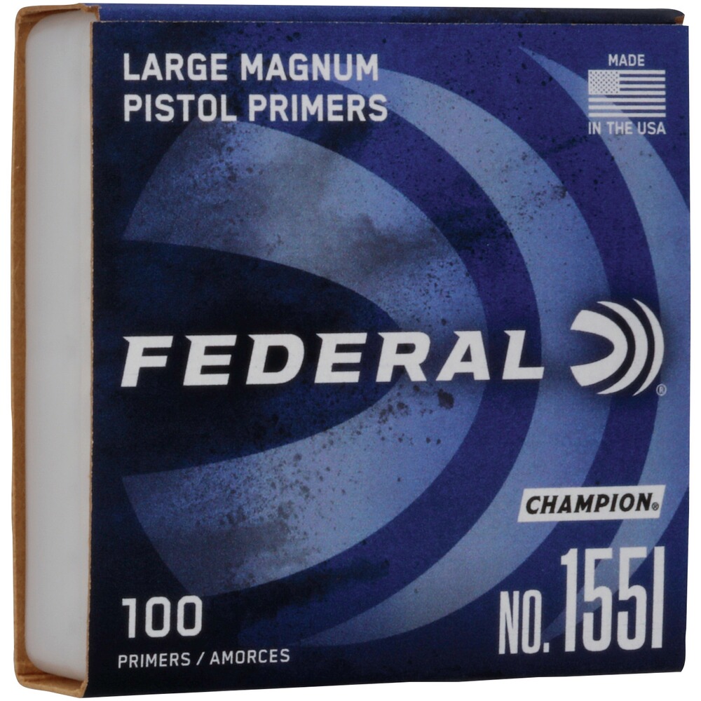 Primer No. 155 Large Pistol Magnum, Federal Ammunition