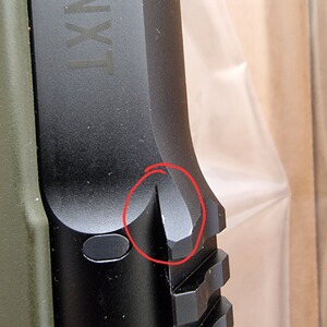 Bewertungsbild zu der Überschrift Neue Waffe bestellt und gebraucht erhalten