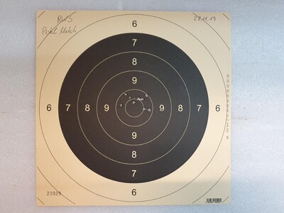 Bewertungsbild zu der Überschrift RWS Pistol Match