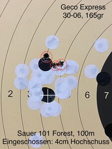 Bewertungsbild zu der Überschrift Sehr gute Trainingspatrone