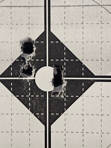 Bewertungsbild zu der Überschrift Preis-Leistung sehrv gut, aber nicht mit jeder Munition