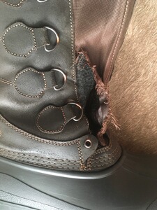 Bewertungsbild zu der Überschrift Qualität äußerst ungenügend!!! Ich kann von diesem Meindl-Stiefel nur ABRATEN!!!