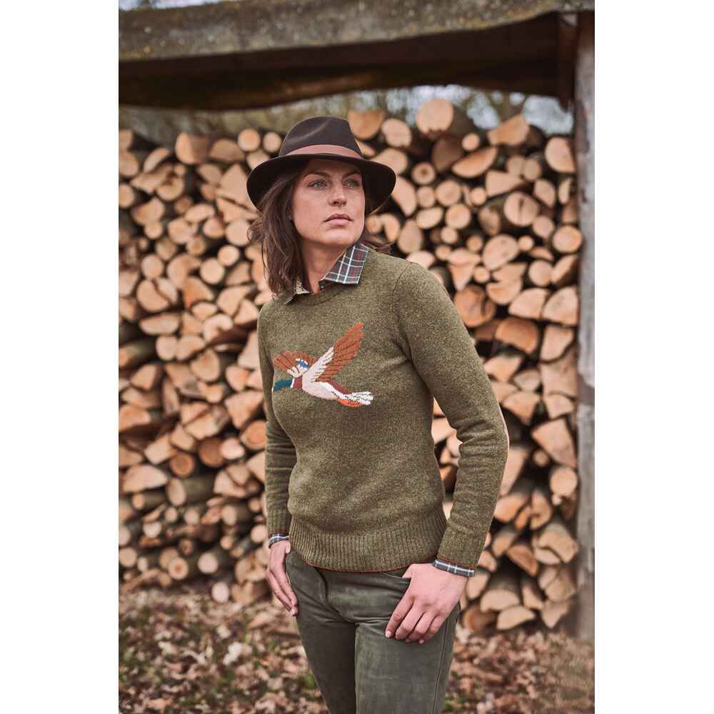 Parforce Traditional Hunting Damen Pullover (Oliv) - Pullover & Strick - für - Bekleidung - Jagd Online Shop | FRANKONIA