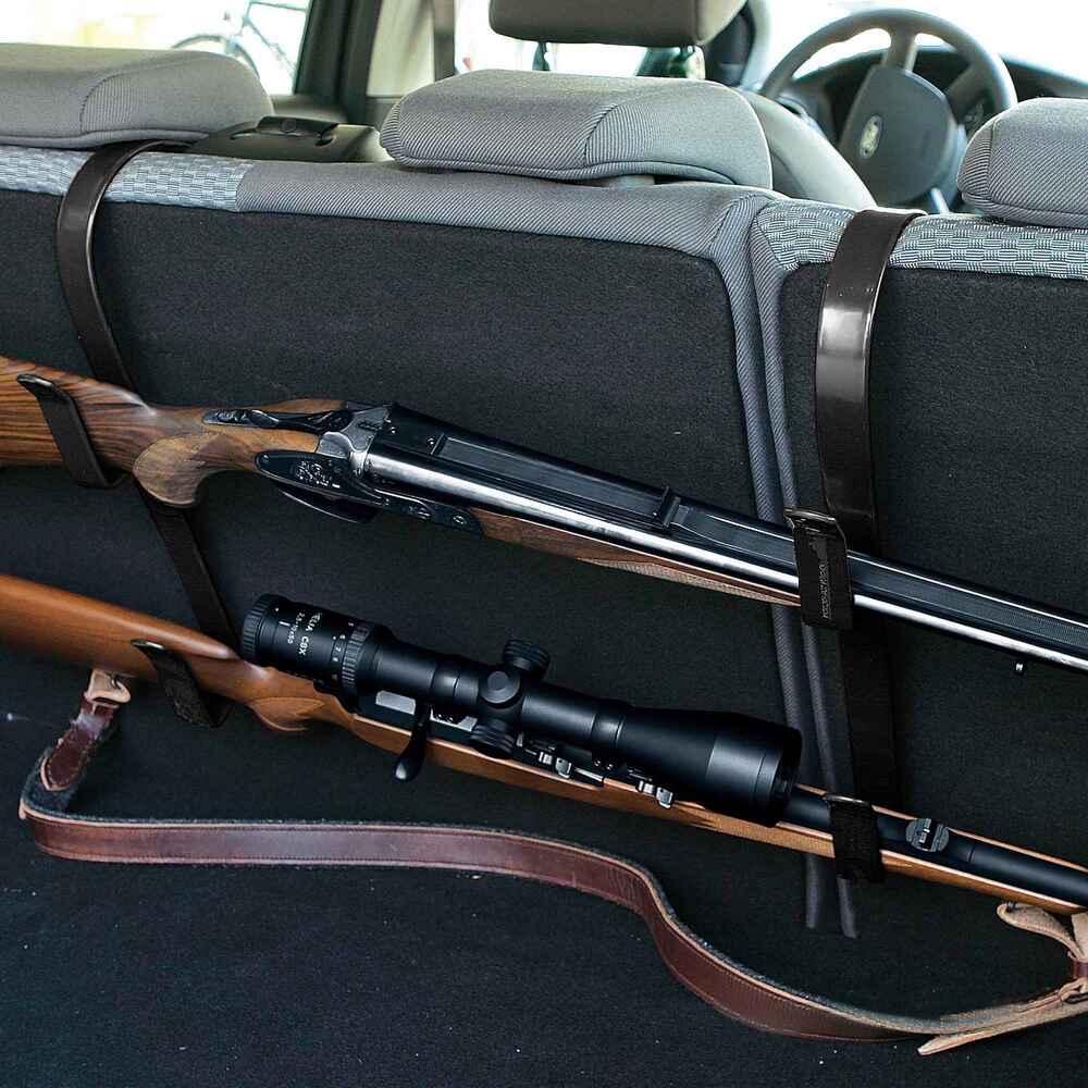 2 STÜCKE Autositz Rücken Gewehrhalter, Faltbarer Rücksitz Sling
