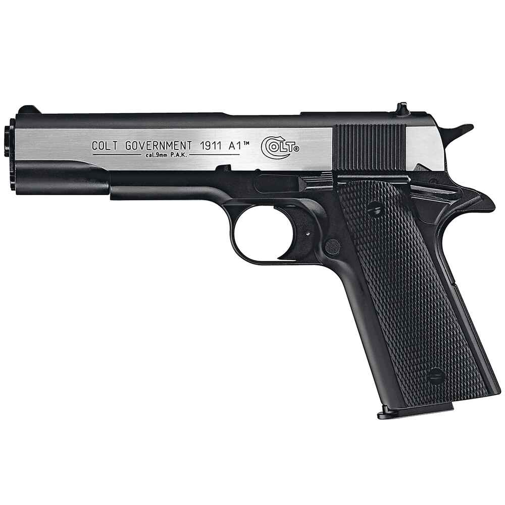 Colt CO2 Pistole Government 1911 A1 (Schwarz) - CO2 Kurzwaffen - CO2 Waffen  - CO2 & Luftdruck - Freie Waffen Online Shop