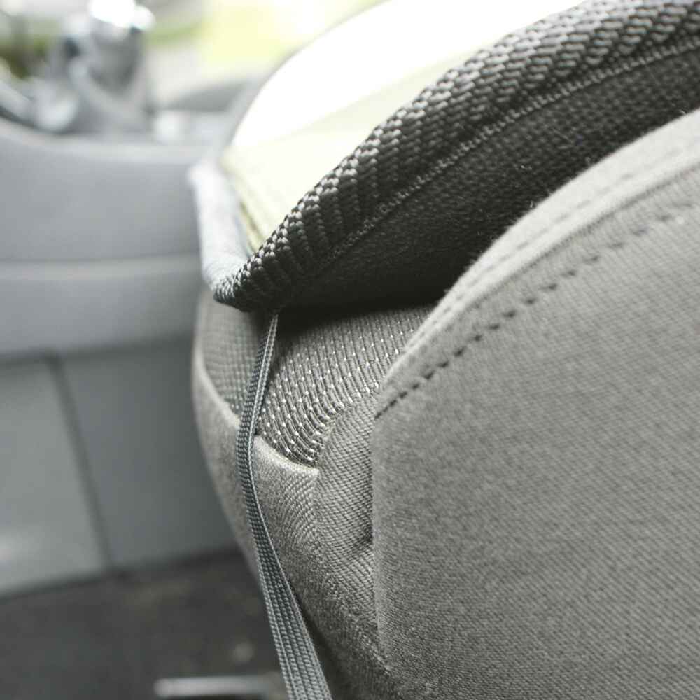 Sitzbezüge Auto für Suzuki Jimny (1998-2017) - Autositzbezüge Universal  Schonbezüge für Autositze - Auto-Dekor - Premium - misura A - schwarz  schwarz