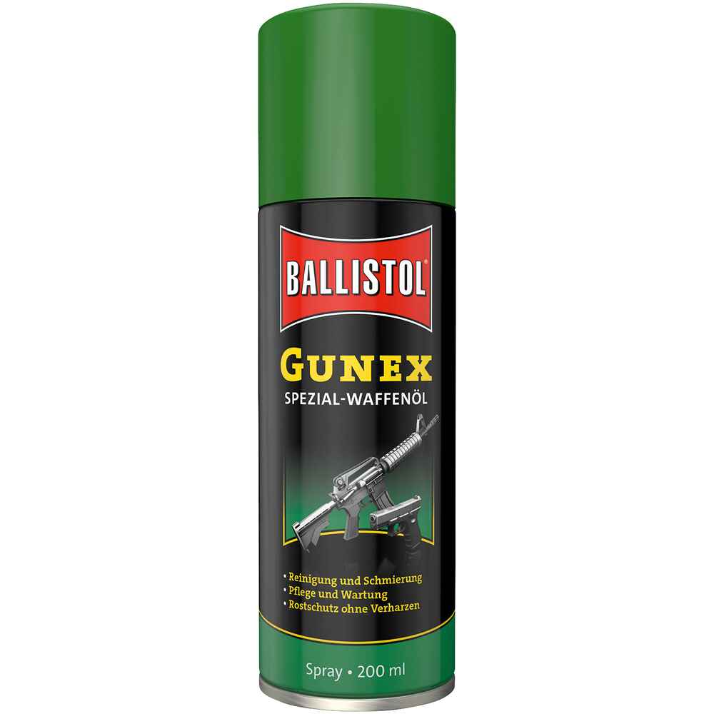 BALLISTOL Waffenöl Gunex (Spray, 200 ml) 0,2 l - Langwaffenzubehör -  Waffenzubehör - Waffen Online Shop