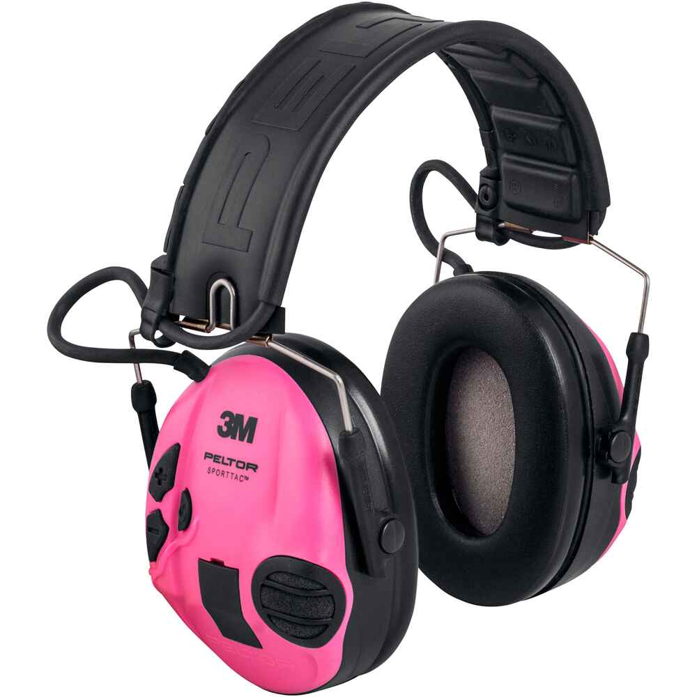 3M Peltor Aktivgehörschutz SportTac (Pink) - Gehörschutz
