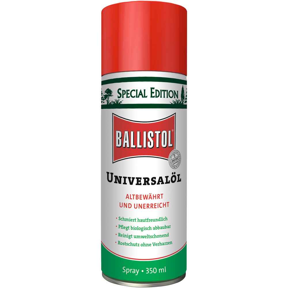 BALLISTOL Universalöl (Sondergröße – 350 ml) 0,35 l - Waffenpflege &  Pufferpatronen - Waffenzubehör - Waffen Online Shop