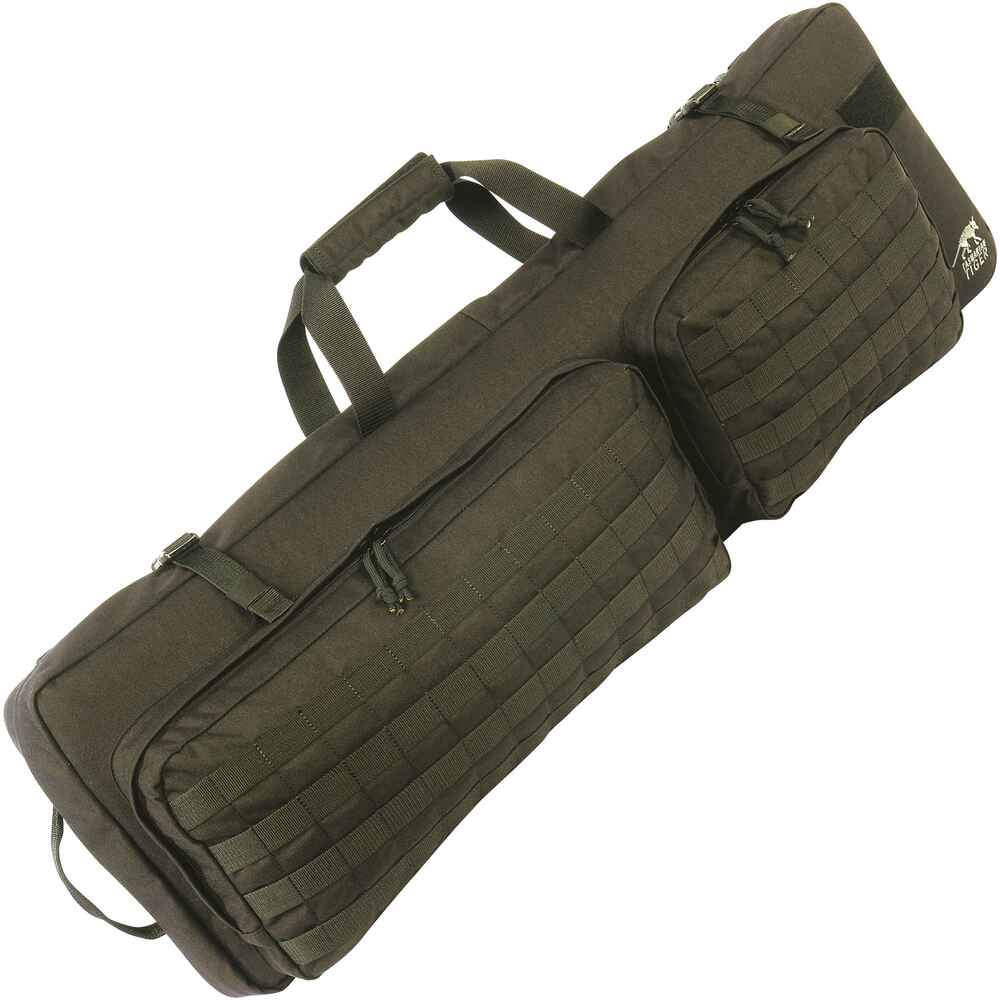 Waffentasche für Langwaffen » Aus Rind Leder und Nylon » Länge 130cm