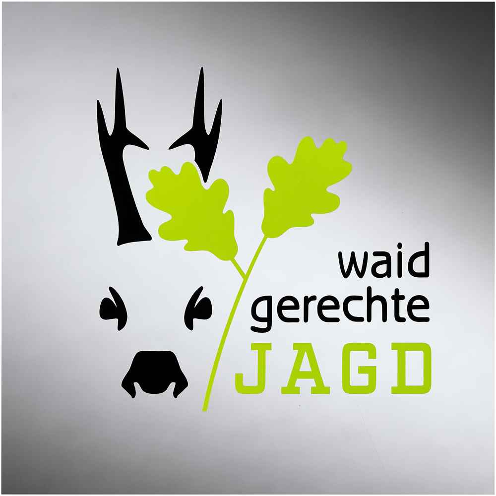 Waidgerechte Jagd Aufkleber - Revierausstattung - Jagdbedarf - Ausrüstung -  Jagd Online Shop