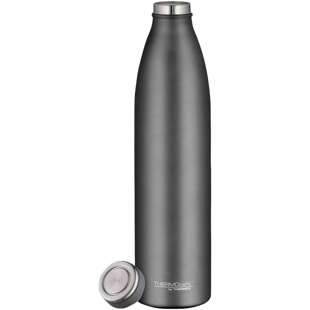 Thermos Isolier-Trinkflasche Edelstahl (1 l - Cool Grey) - Thermoskannen &  Isoliergefäße - Jagdbedarf - Ausrüstung - Jagd Online Shop
