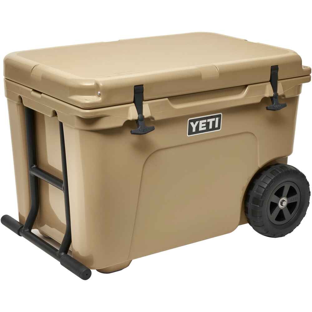 YETI Kühlbox Tundra Haul mit Rädern (Beige) - Thermoskannen & Isoliergefäße  - Ausrüstung - Outdoor Online Shop