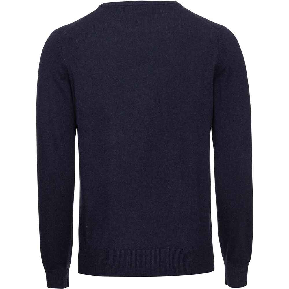 Herrenmode | Mode - Online FRANKONIA Shop Bekleidung - Navy) - Rundhals-Pullover Pullover COMMANDER - (Dark