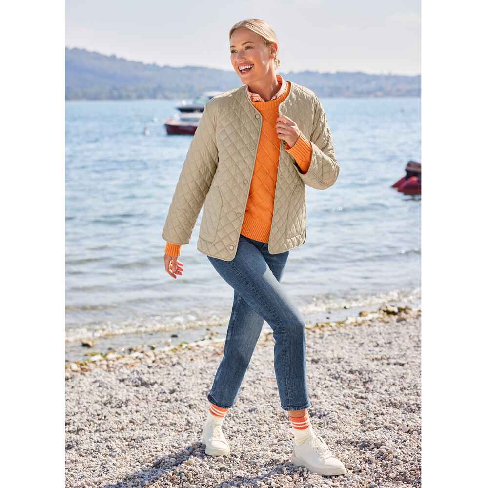 FRANKONIA (Beige) | Steppjacke Shop - - Jacken Bekleidung Gant Online Mode - - Damenmode