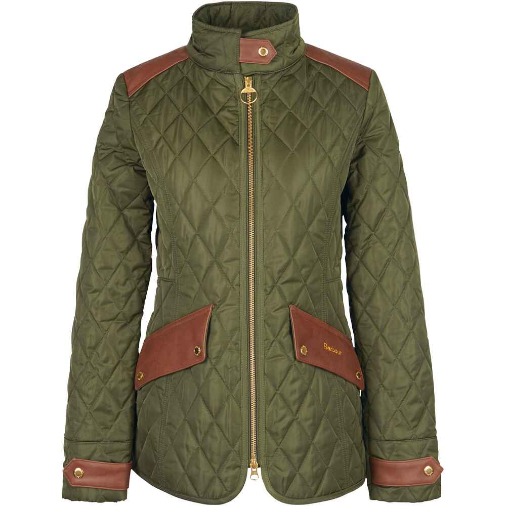 Barbour Steppjacke FRANKONIA - Shop (Olive/Ancient) - | Premium Damenmode Jacken - Bekleidung Quilt Mode Cavalry - Online