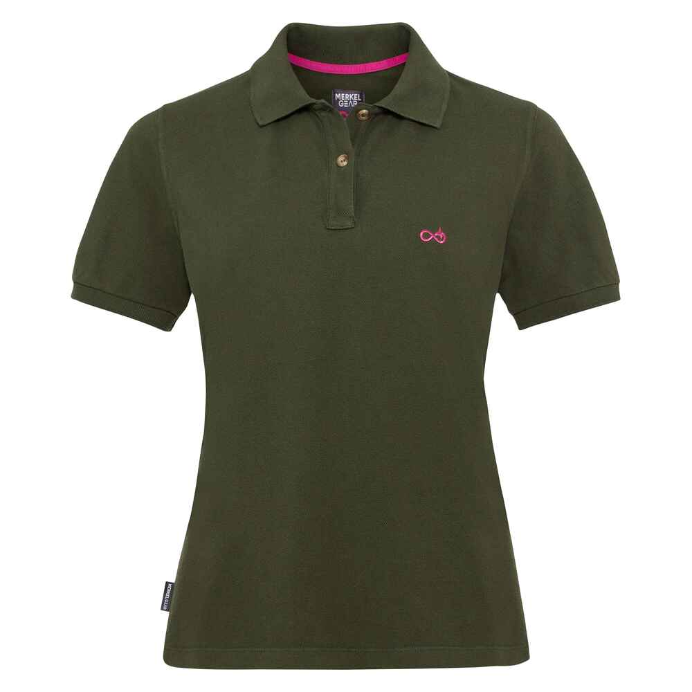 Merkel Gear Damen Poloshirt Organic (Oliv) - Blusen & Shirts - Bekleidung  für Damen - Bekleidung - Jagd Online Shop