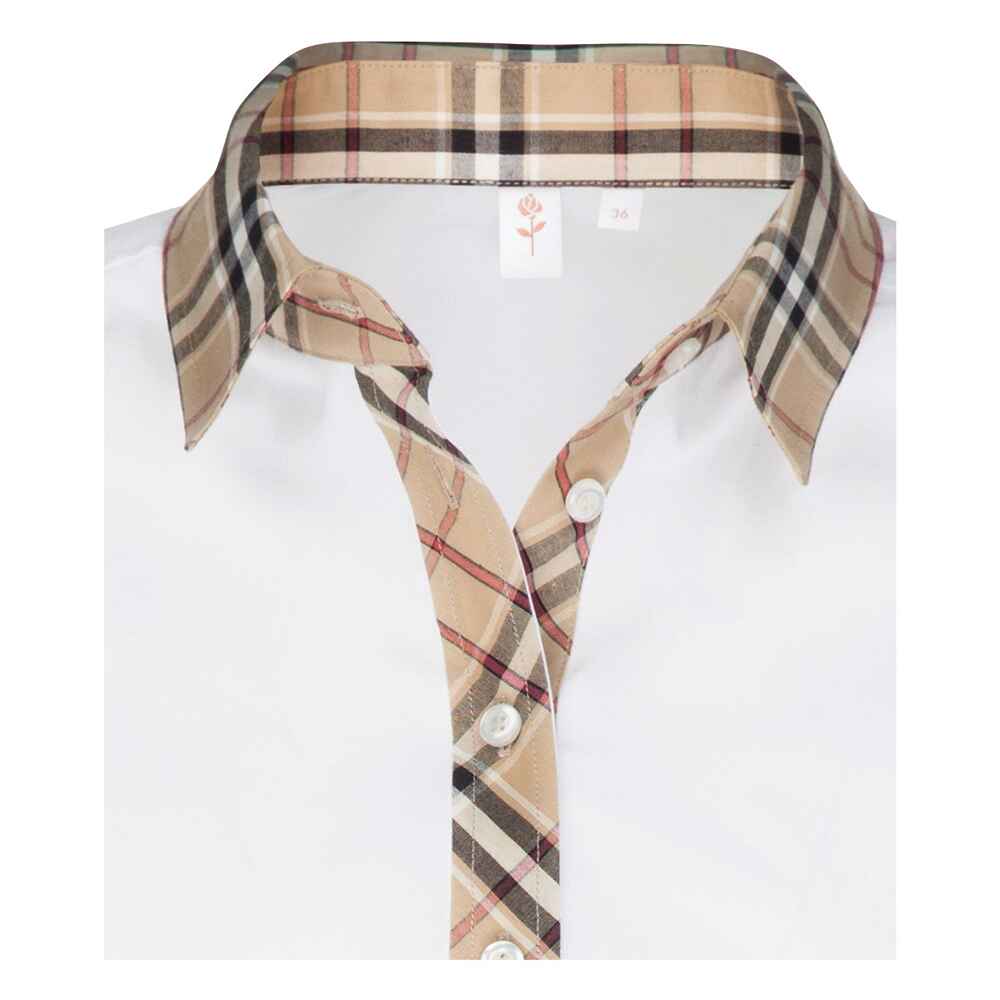 Seidensticker Langarm-Bluse mit Karobesatz (Weiß) - Blusen - Bekleidung -  Damenmode - Mode Online Shop | FRANKONIA