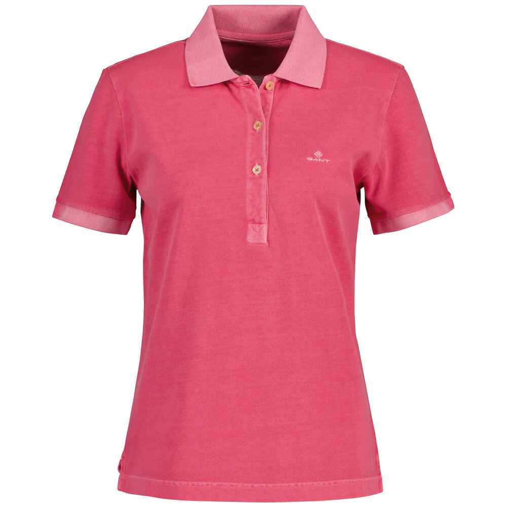 Shirts Gant - Online - & Sweats - Shop (Pink) FRANKONIA - | Bekleidung Damenmode Piqué-Poloshirt Sunfaded Mode