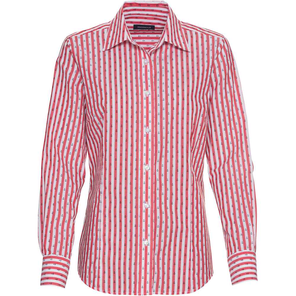 Online (Marine/Rot/Weiß) Streifenbluse | & FRANKONIA - - Bekleidung Pullover Damenmode Strick Shop - Set: - Mode HIGHMOOR