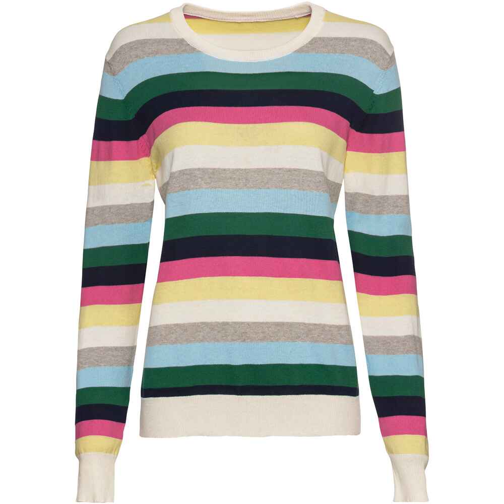 Mode FRANKONIA von Bekleidung Pullover Brigitte - Schönfels - Shop Damenmode - Ringel-Pullover (Bunt) | - Online