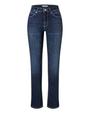 MAC Dream Wide Authentic Jeans in Cobalt Authentic Wash