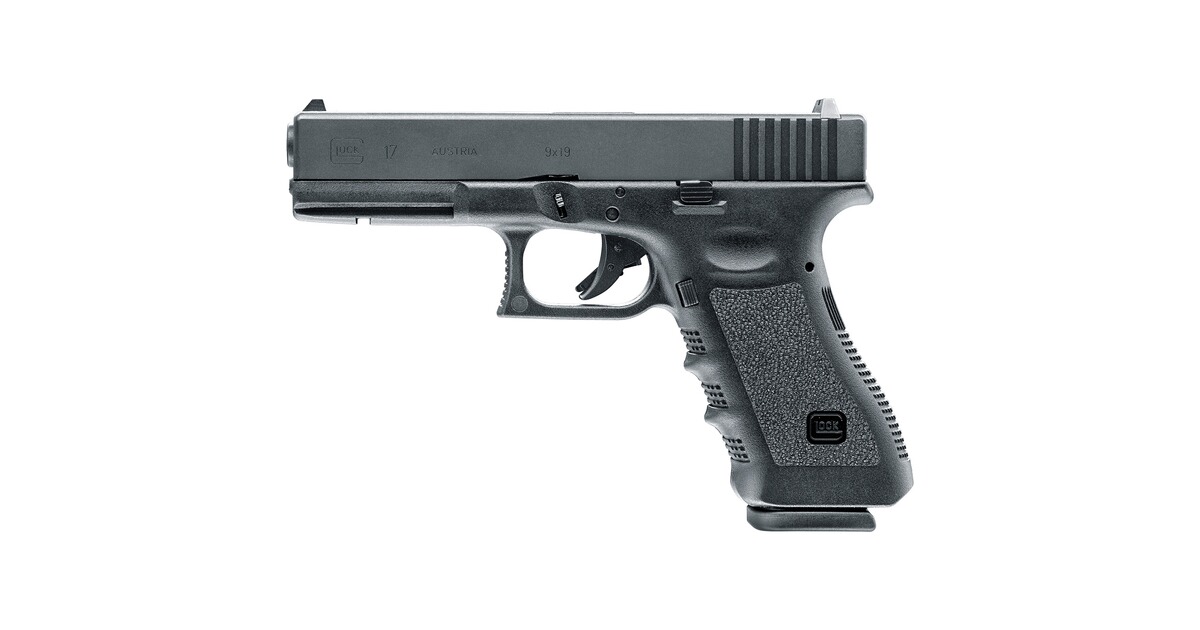 Glock Airsoft Pistole 17 GGB (Metallschlitten, Magazinkapazität 23