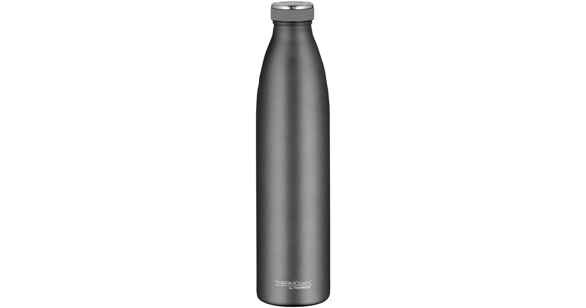 Thermos Isolier-Trinkflasche Edelstahl (1 l - Cool Grey