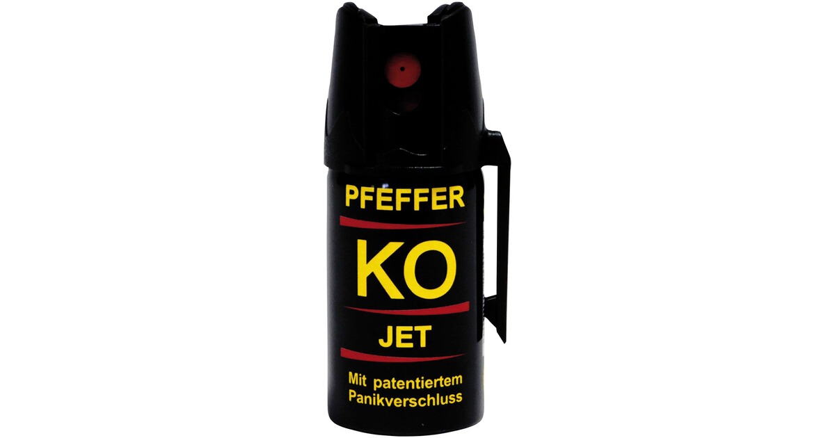 BALLISTOL Abwehrspray Pfeffer-KO JET (Inhalt 40 ml) 0,04 l - Selbstschutz -  Freie Waffen Online Shop