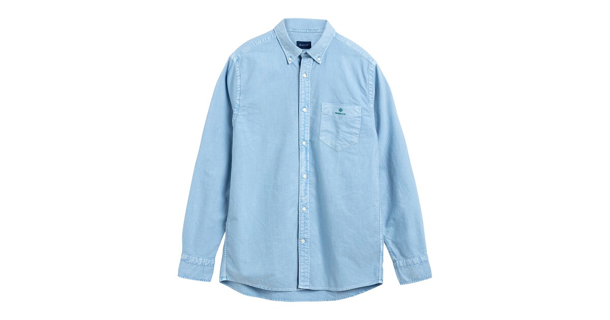 Gant Oxford-Hemd Regular (Capri Bekleidung - Herrenmode - Mode - Hemden Online Shop Fit Blue) | - FRANKONIA