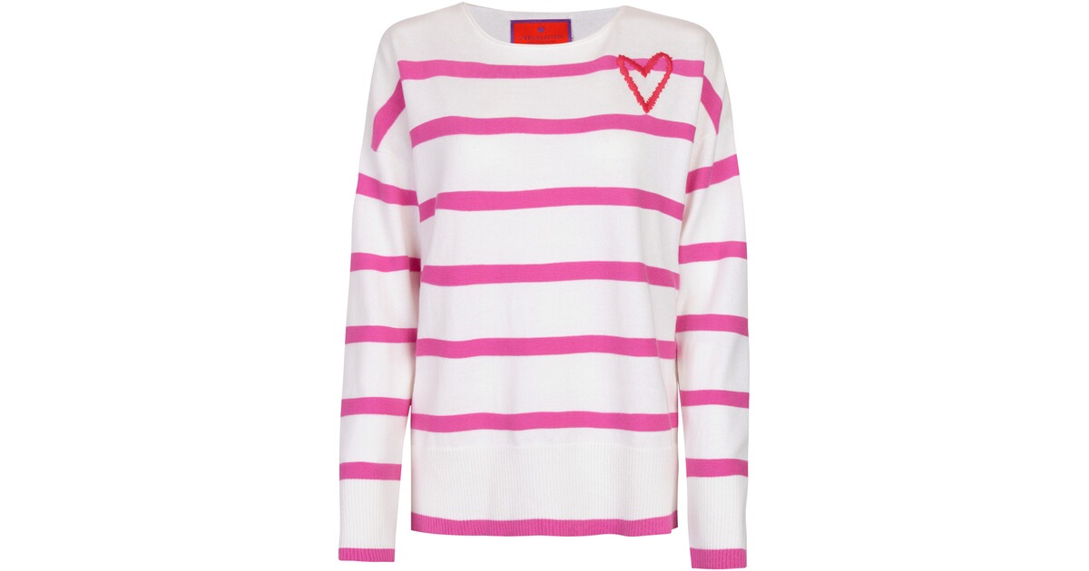 Samy Shop Bekleidung FRANKONIA Mode - - Damenmode Streifenpullover Lieblingsstück Pullover | - (Bubblegum) Online -