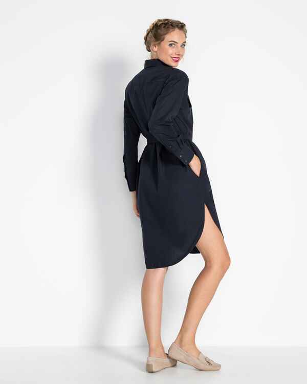 Seidensticker Blusenkleid Marine Kleider Bekleidung Damenmode Mode Online Shop Frankonia De