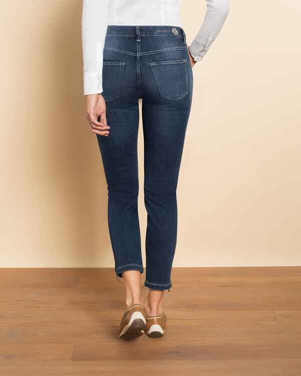 Mac 7 8 Jeans Dream Chic Dark Blue L27 Jeans Bekleidung Damenmode Mode Online Shop Frankonia De