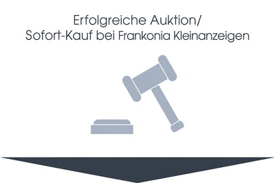 Erster Schritt Erfolgreiche Auktion oder Sofortkauf bei Frankonia Kleinanzeigen
