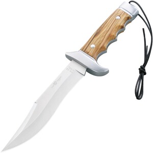 Nieto Bowie Messer mit Olivenholz-Schalen inkl Sattelleder Scheide in 3 Längen 