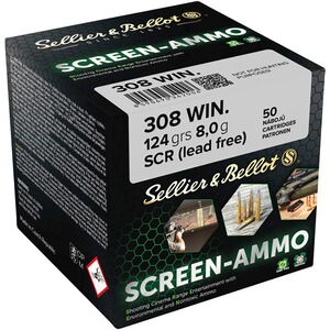 .308 Victoire.  Écran-Ammo SCR Zinc 8.0g/124grs.