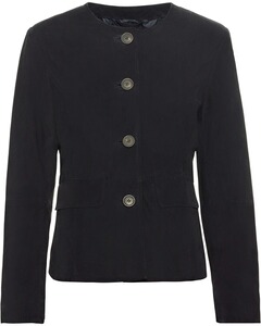 Kurze Lederjacke