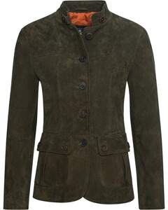 Lederjacke Schießschulter